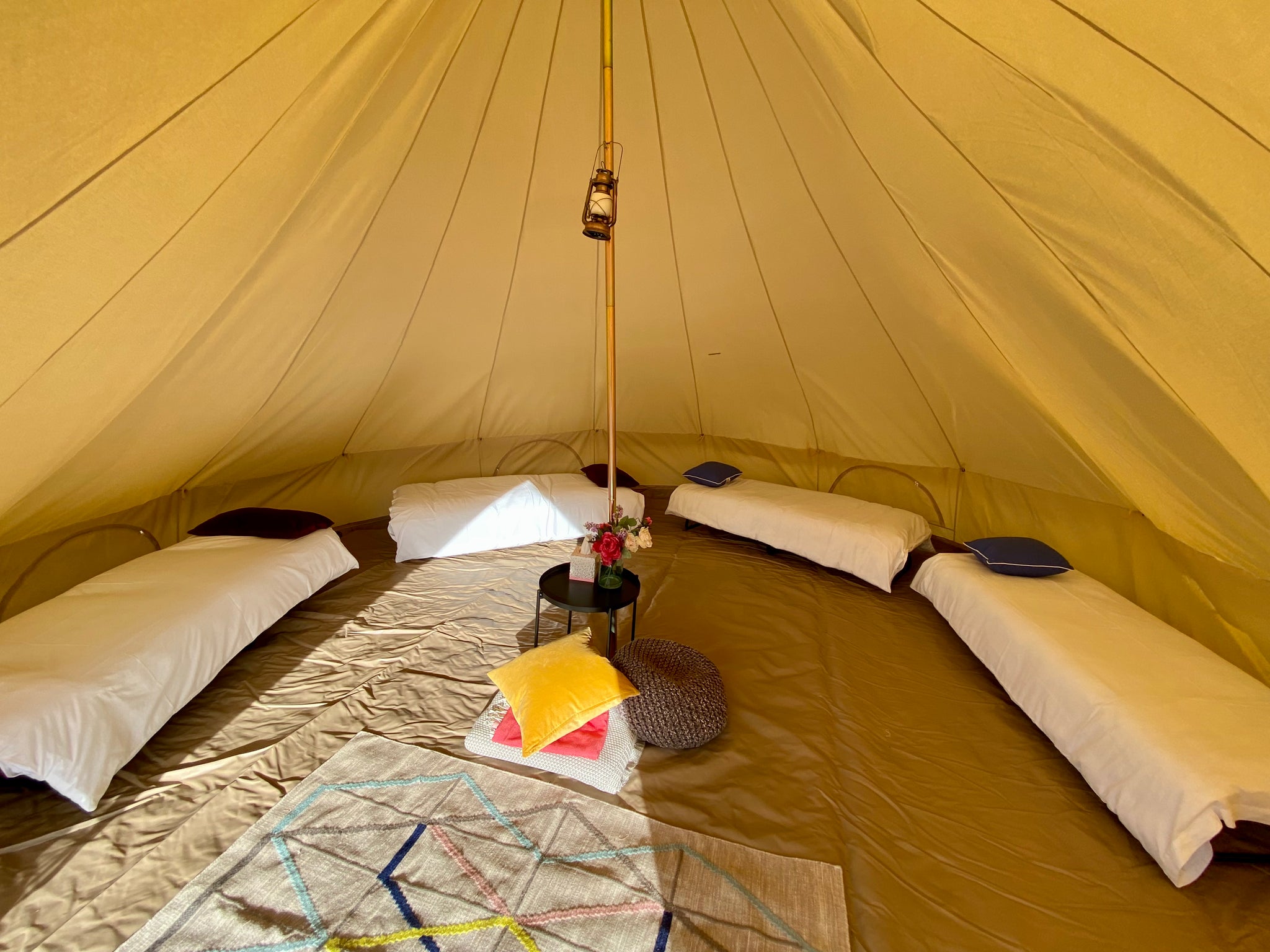 6m bell tent Belladrum - Premium